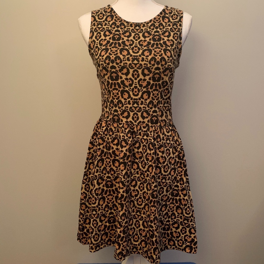 H&M LEOPARD PARTY DRESS